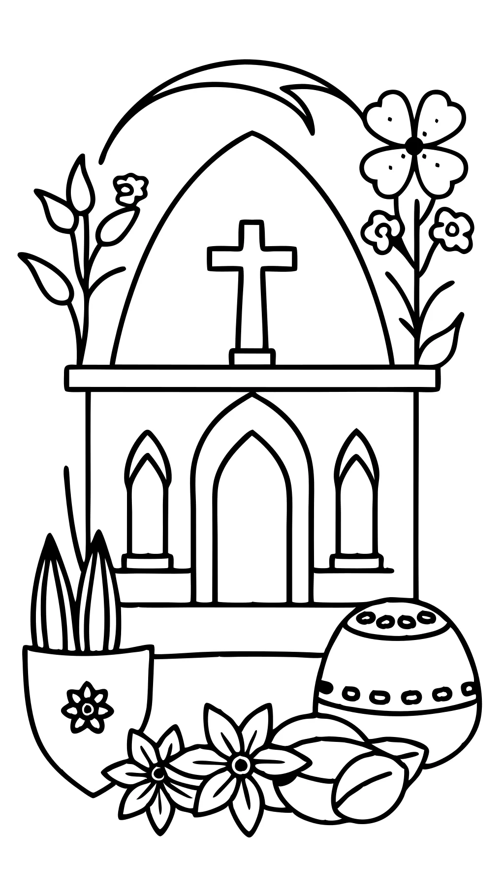 lds easter coloring pages